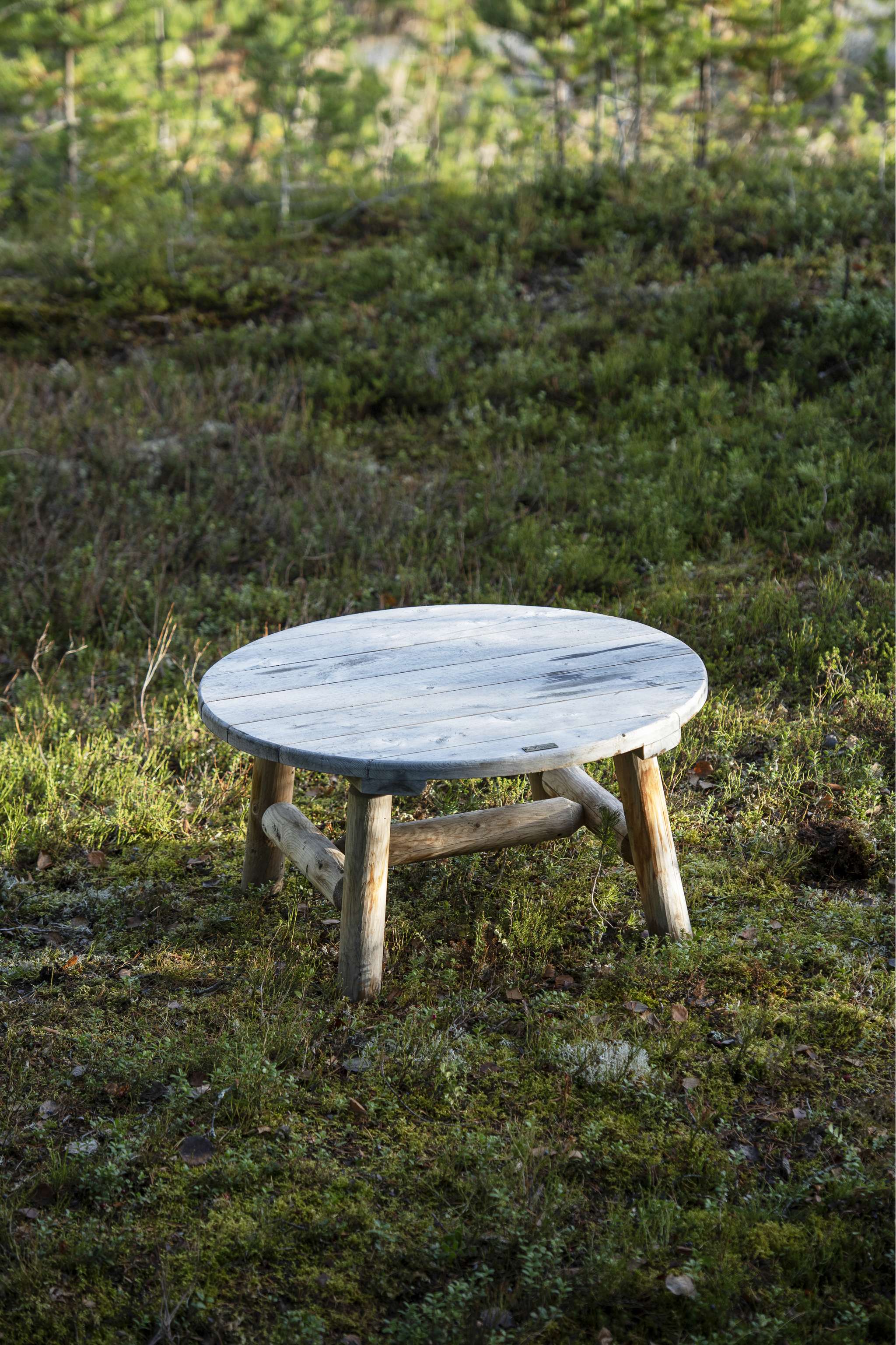 Log Trädgårdsbord