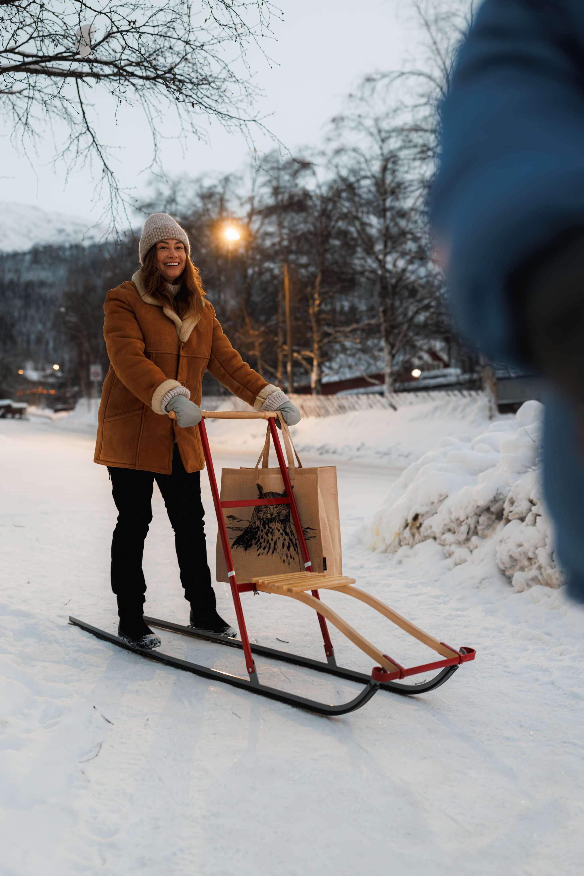 Bärkasse i jute