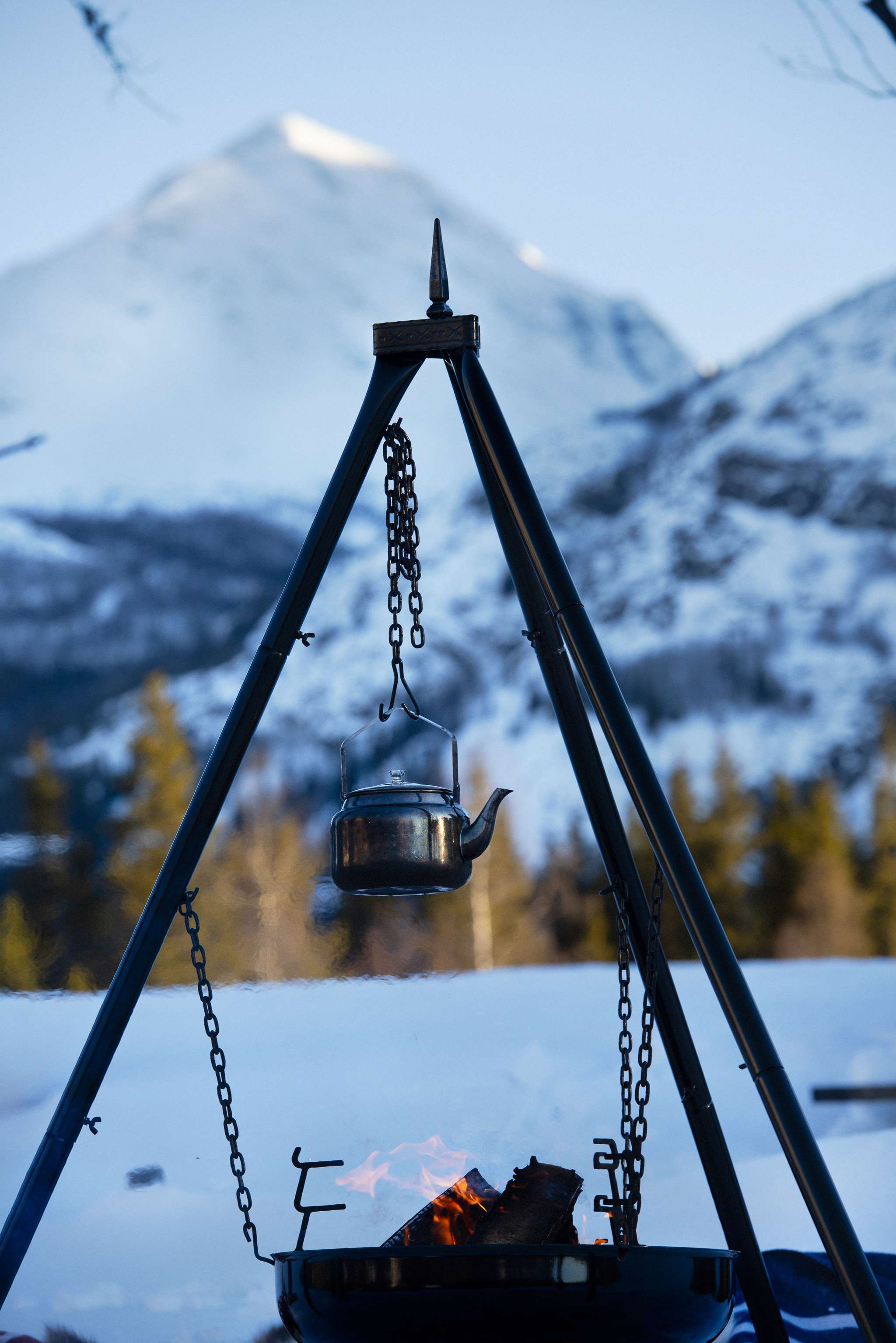 Upphängningskedja med dubbelkrok